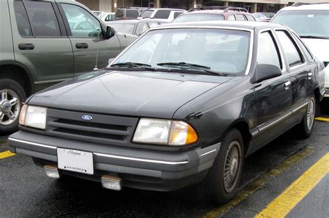 Ford Tempo Information And Photos MOMENTcar