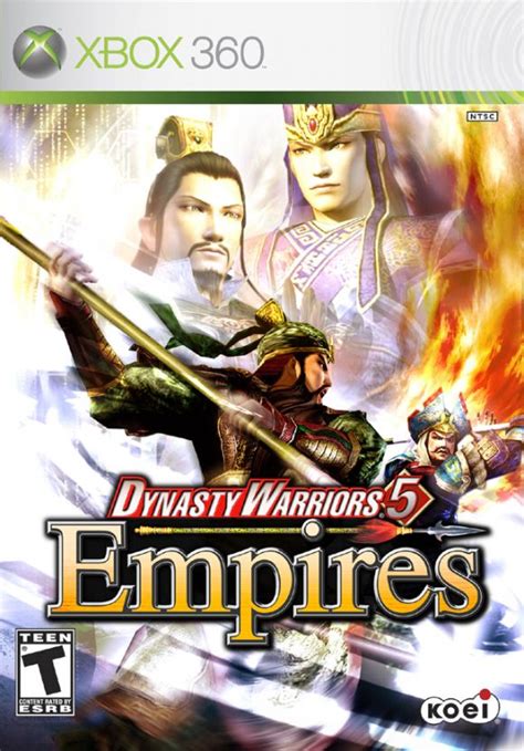 Carátula Oficial De Dynasty Warriors 5 Empires Xbox 360 3djuegos