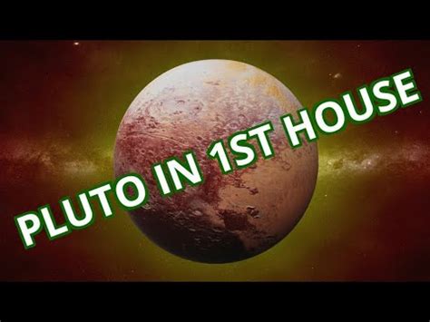 Pluto In St House Rebirth