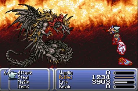 Final Fantasy Vi Advance Game Gba Zanroms