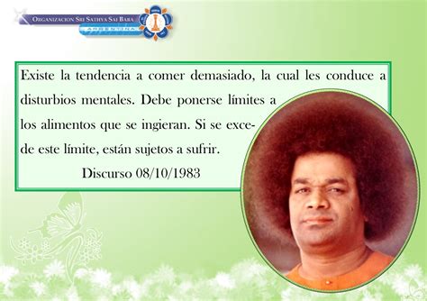 Silencio Y Alimentación Sathya Sai Baba Frases Sobre El Silencio Y