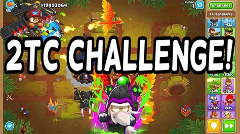 Tc Tower Chimps Challenge Xl Bloons Td Youtube