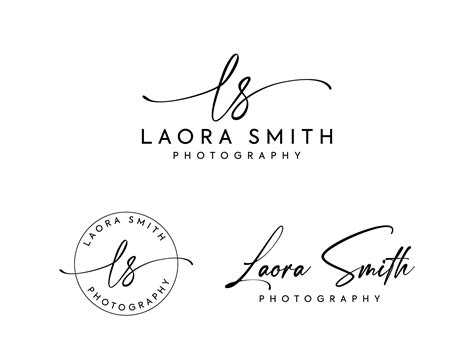 Calligraphy Logo Design Signature Logo Photography Logo - Etsy