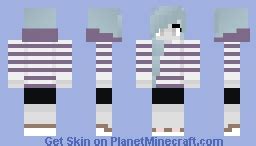 Ghost Girl Minecraft Skin