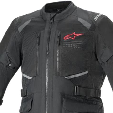 Jaqueta Alpinestars Andes Air Drystar Preto Grid Motors