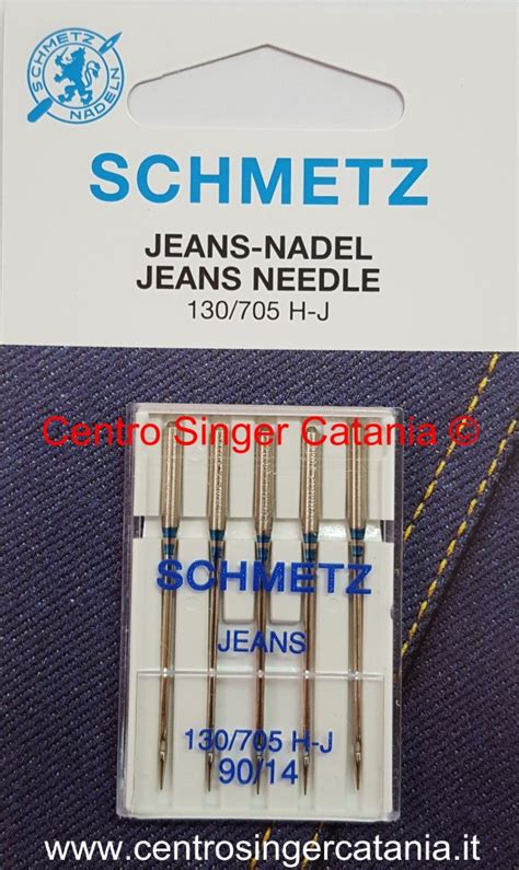 Ago Schmetz AG SC 17 130 705 H J Per Jeans Fin 090 14 Ricambi E