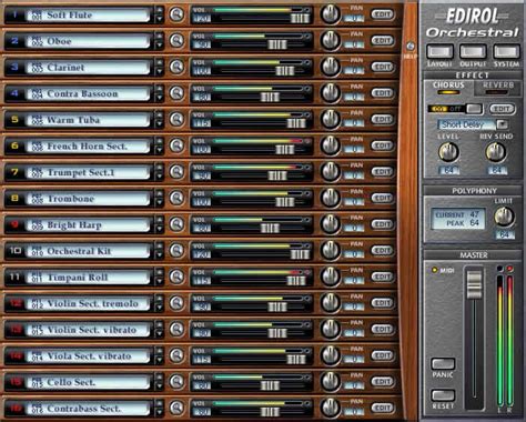 Kvr Orchestral By Edirol Sound Module Vst Plugin And Directx Plugin