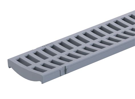 Storm Drain™ 1m - Portland Grey Plastic Grate Only - RELN