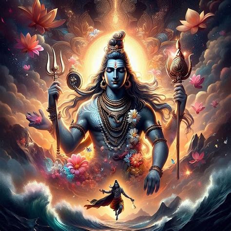 Premium Photo Lord Mahadev Background