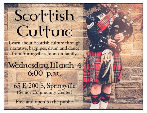 scottish culture – Springville Senior Center