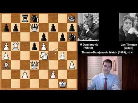 Mato Damjanovic Vs Jan Timman Delft Youtube