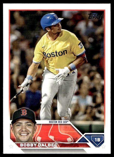 Topps Series Bobby Dalbec Boston Red Sox Ebay