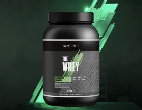 New Release Myprotein Pistachio Whey Protein Powder Gymfluencers