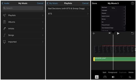 Guide How To Add Music To Imovie From Spotify