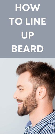 How To Line Up Your Beard With Pictures Beard Line Beard