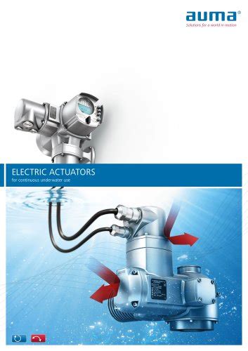 ELECTRIC ACTUATORS - AUMA - PDF Catalogs | Technical Documentation ...