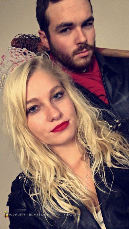 The Hot Negan And His Wife Couple Costume