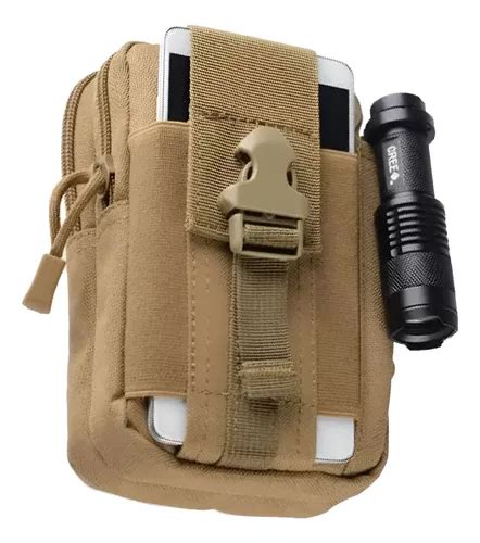 Bolsa Porta Treco Pochete Tatico Militar Cinto Airsoft Parcelamento