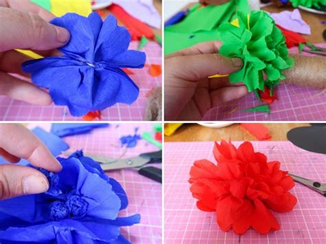 How To Make A Rainbow Paper Flower Wreath Someone S Mum