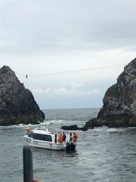 VÍDEO Gustavo Henrique vence desafio na travessia de highline entre