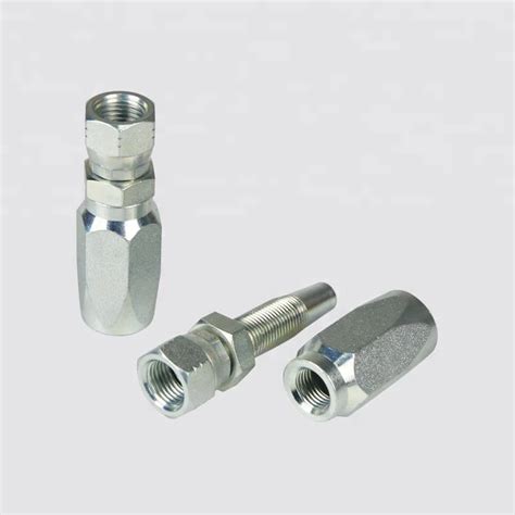 Carbon Steel Female Hydraulic Hose Connectors Reusable Hydraulic Hose Swivel Fitting Hydraulic