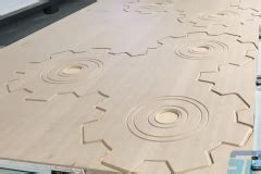 Mdf Giant Fidget Spinner Scandinavian Profiles Machining