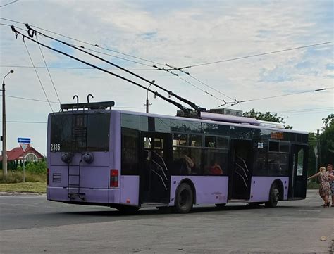 Донецк, ЛАЗ E183A1 № 2335 — Фото — Городской электротранспорт