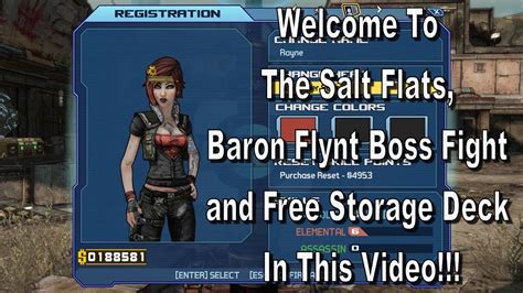 Borderlands Goty Enhanced Edition The Salt Flats Baron Flynt Boss