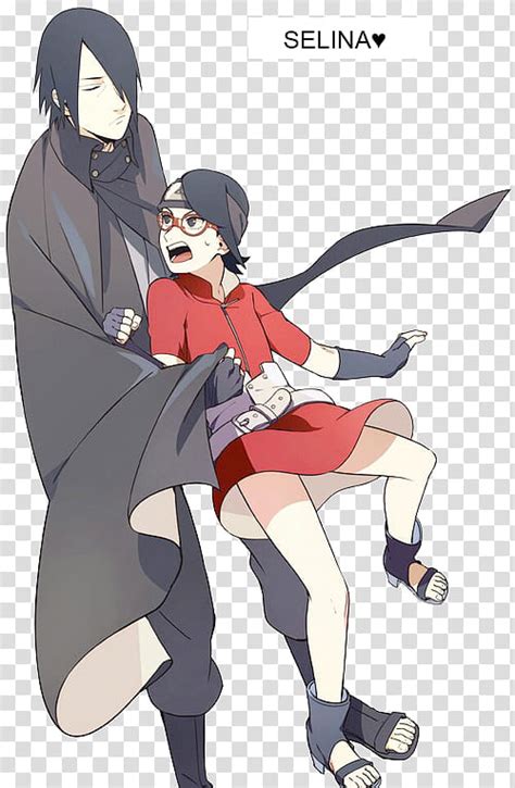 Render Sasuke And Sarada Transparent Background PNG Clipart HiClipart