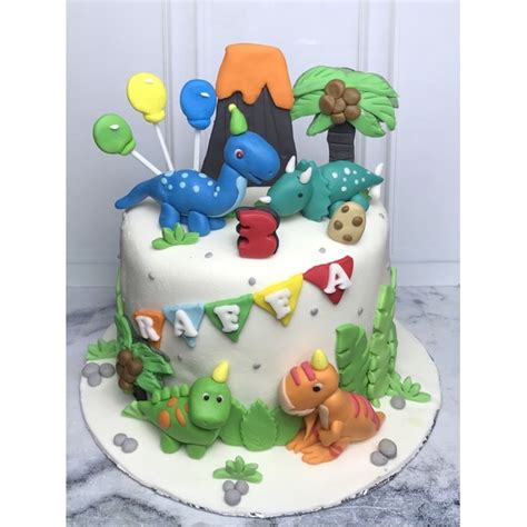 Jual Kue Ulang Tahun Dino Cake Ultah Dino Shopee Indonesia