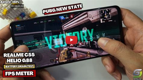 Realme C55 Test Game PUBG New State Helio G88 GSM FULL INFO