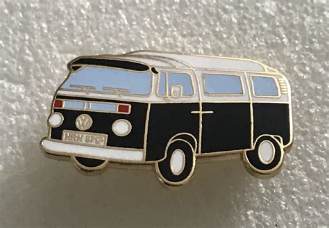 Vw Camper Van Enamel Badge 1 The Brummie Badgeman