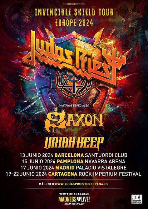 Confirmada la gira de Judas Priest por España en junio de 2024 Metaltrip