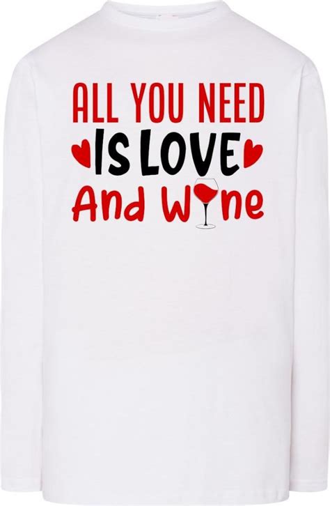 Love And Wine Walentynki Longsleeve Nadruk R 3xl Ceny I Opinie Ceneo Pl