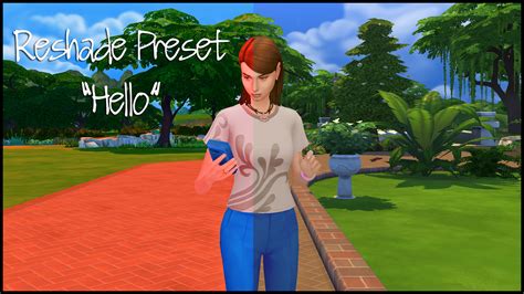 Reshade Presets Para Los Sims 4 Simsbiosis En 2021 Sims Sims 4 Hot