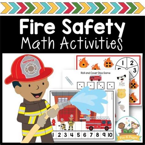 Fire Drill Visual Routine Pre K Pages Fire Safety Math Fire Safety