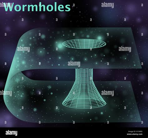 Wormholes Wormholes Are Hypothetical Areas Of Warped Spacetime The