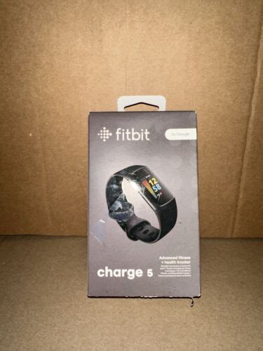 Fitbit Charge 5 Activity Tracker Black Graphite Stainless Steel