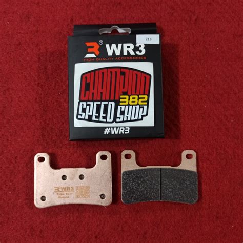 Jual KAMPAS REM DEPAN WR3 SINTERED KAWASAKI ZX25R ZX 25R ZX 25R