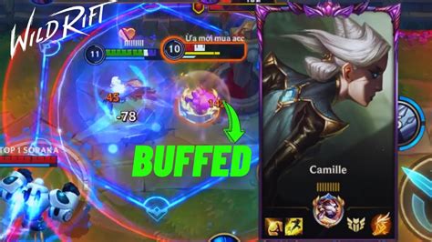 Camille Vs Kennen Buffed Patch 24b Wild Rift Youtube