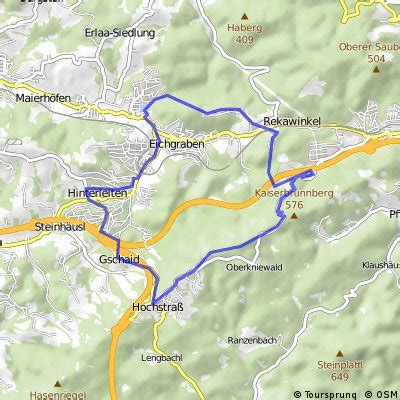 Radwege Und Routen In Und Um Eichgraben Bikemap Deine Radrouten