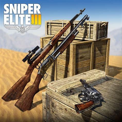 Sniper Elite III Afrika Hunter Weapons Cover Or Packaging Material