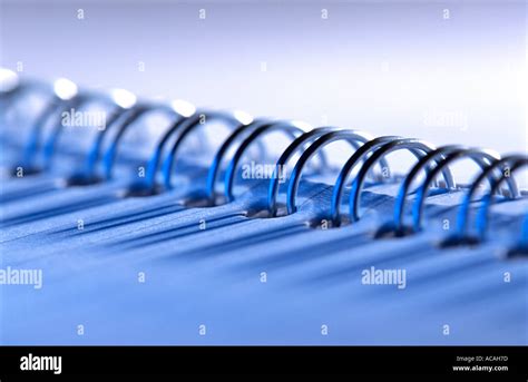 Spiral Notebook Stock Photo Alamy