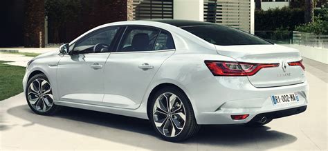 Renault Megane Sedan Launched No More Fluence Renault Megane Sedan