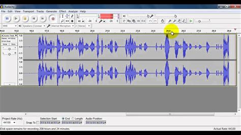 How To Record Audio Using Audacity Youtube