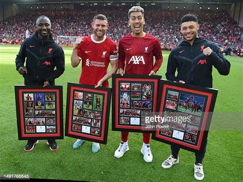 Naby Keita James Milner Roberto Firmino And Alex Oxlade Chamberlain