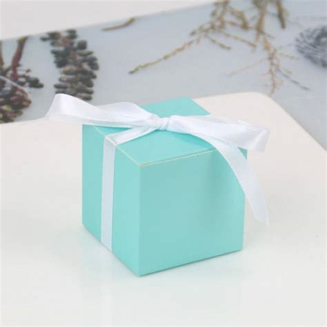 Tiffany Blue Wedding Party Favor Boxes Joyaus