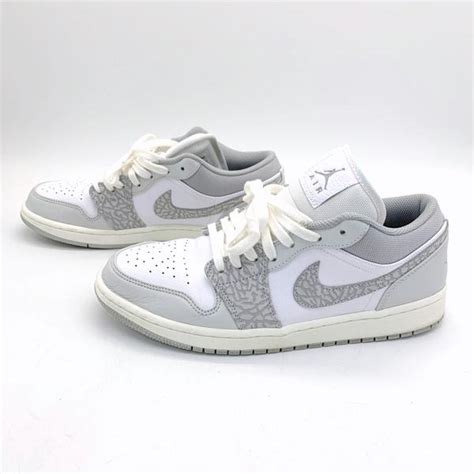 NIKE AIR JORDAN 1 LOW PRM ELEPHANT PRINT DH4269 100 エアジョーダン1 ロー プレミアム