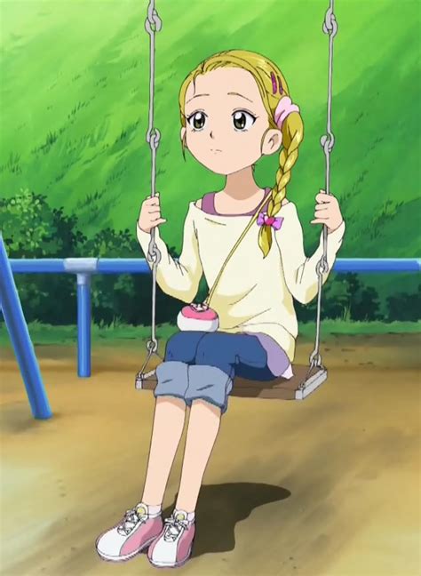 Image Hikari Sitting On The Swing Pretty Cure Wiki Fandom