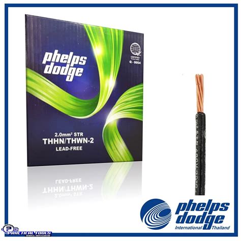 Phelps Dodge THHN THWN 2 Stranded Wire Gauge 14 2 0mm² Per Box 150